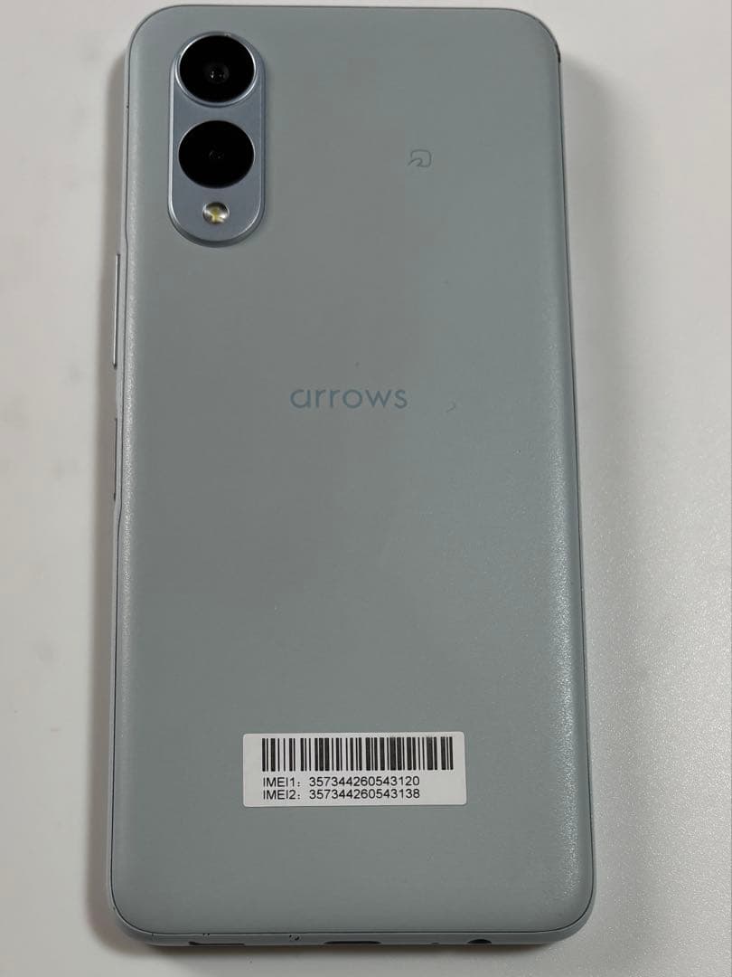 5G FCG02 FCNT arrows We2 ブルー UQ SIMフリー