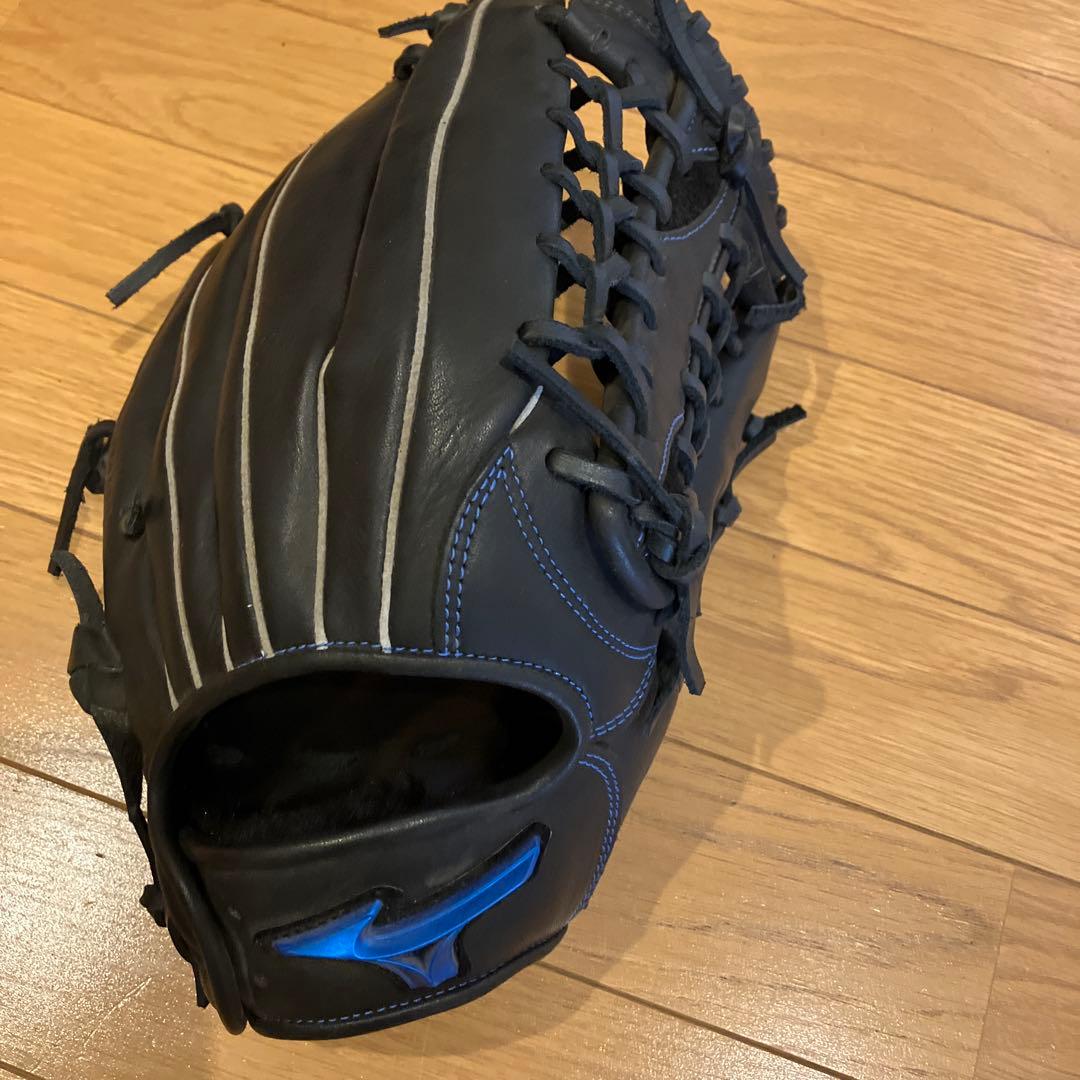 【美品】MIZUNO WILL DRIVE ミズノ ウィルドライブ グローブ 黒