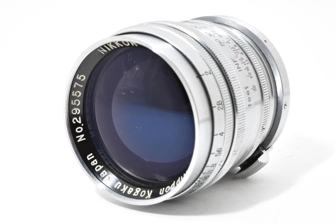 ★希少・美品★ Nikon NIKKOR-P.C 8.5cm F2 Sマウント