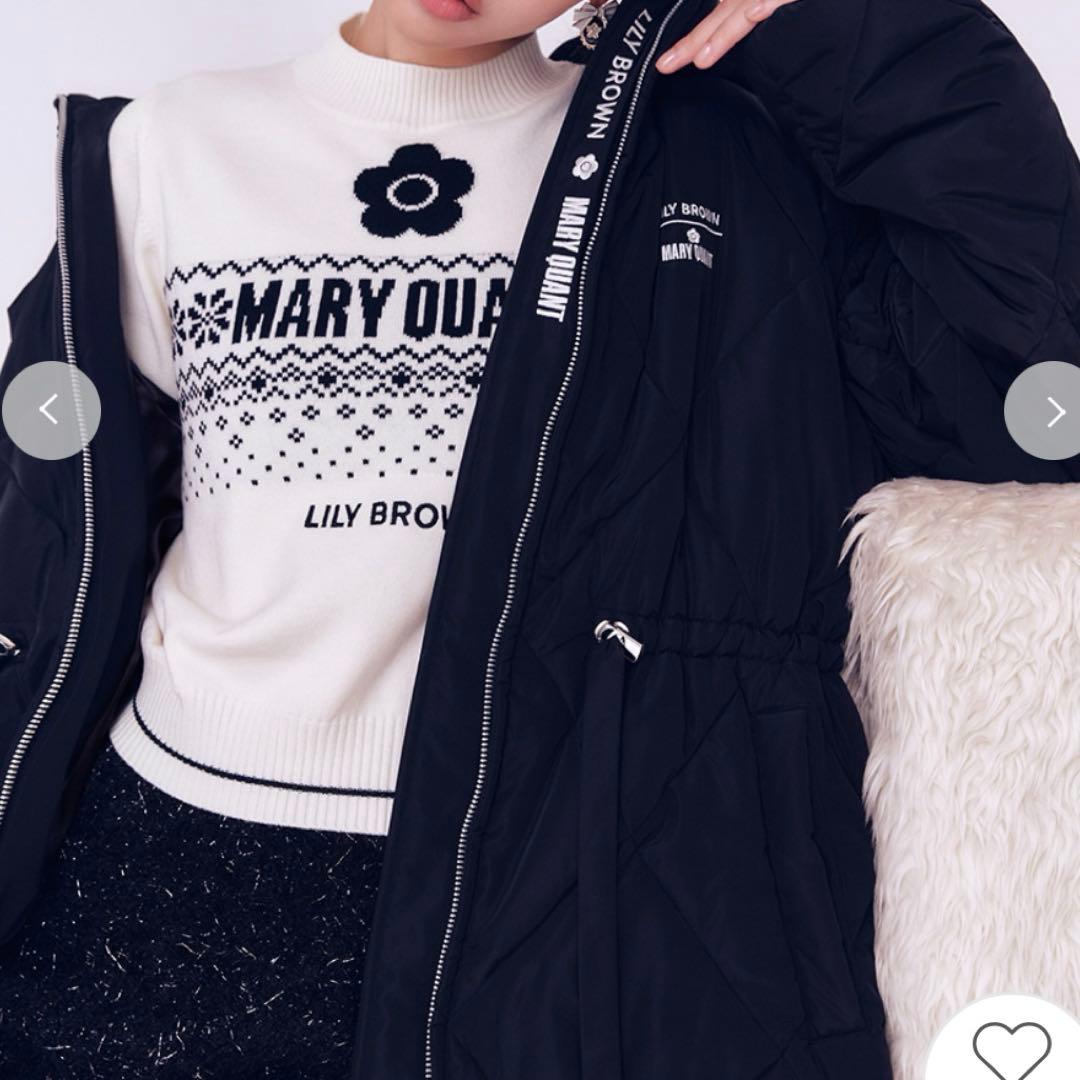 MARY QUANT×LILY BROWN キルティングコート