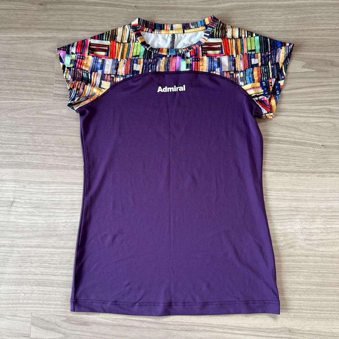 アドミラル Admiral 書籍模様 レディーステニスウェア スカート付き