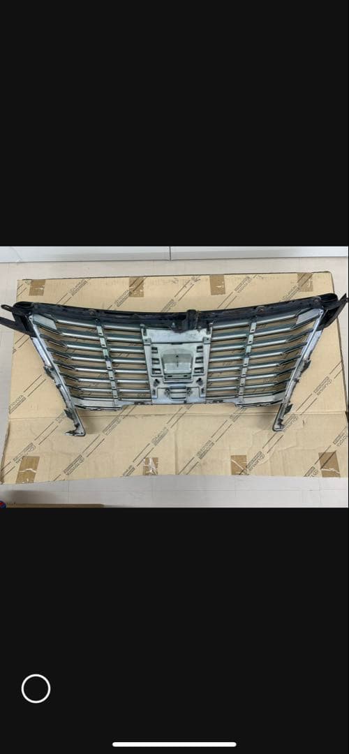 210クラウンロイヤル系　フロントグリル ブラック/シルバー/ブルー