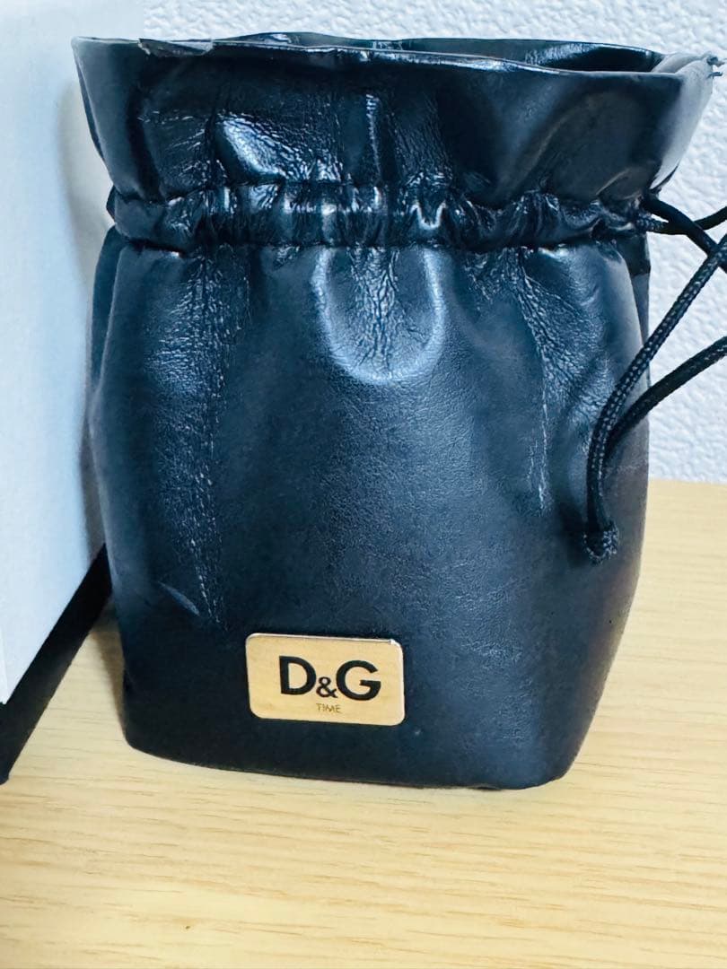 D&G TIME クロノグラフ腕時計 メンズ用 シルバー ドルガバ