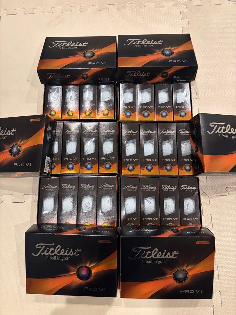 Titleist Pro V1 ゴルフボール72球　6箱セット