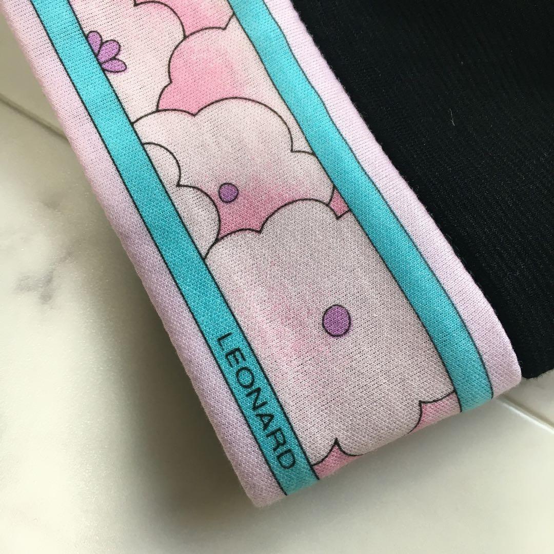 美品　LEONARD レオナール コットンブレンド　ジャケット