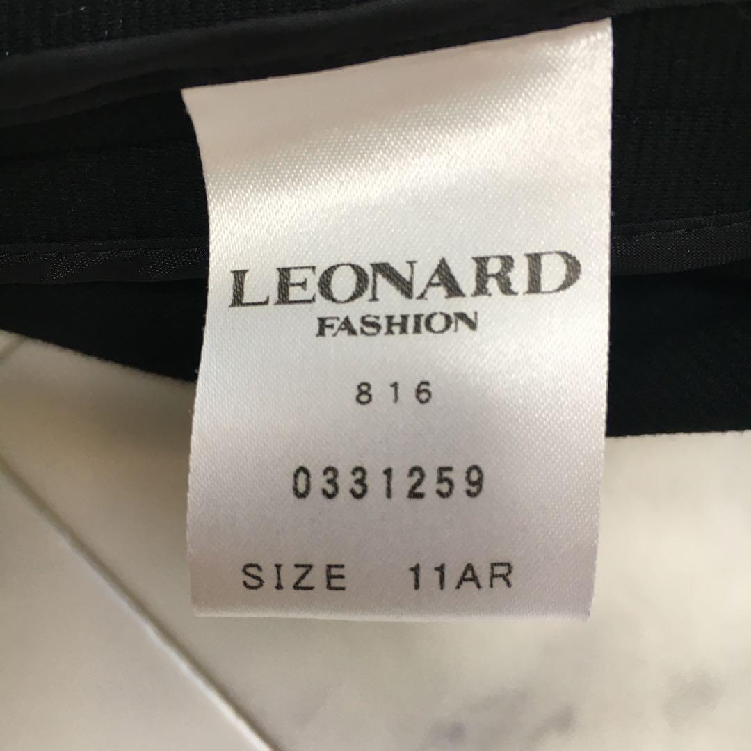 美品　LEONARD レオナール コットンブレンド　ジャケット