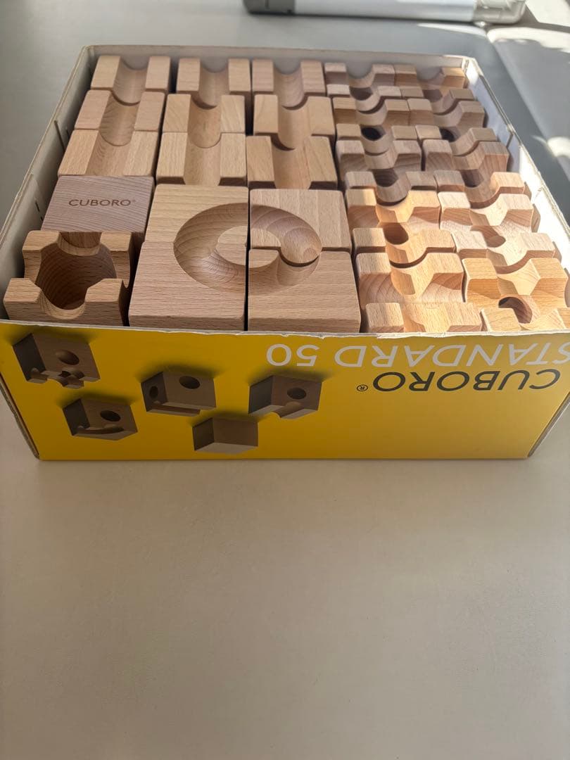 キュボロ Standard 50 知育玩具 木製 50ピース