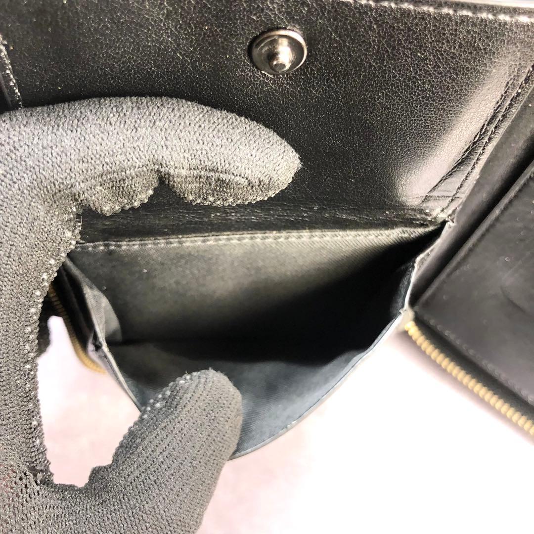 ✨️極美品✨️ コーチ ダブルジップ トラベル オーガナイザー 長財布 レザー 黒