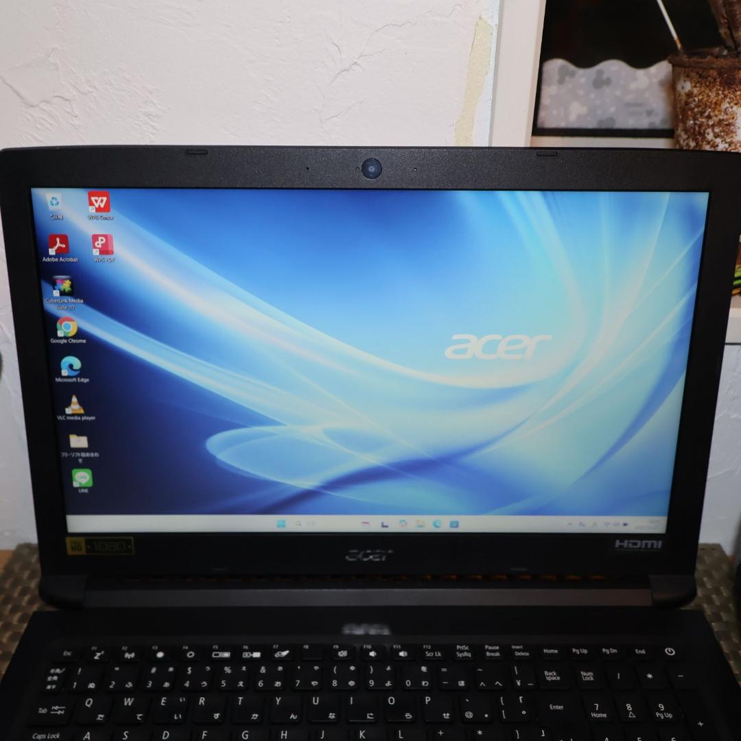 お手頃！Win11公式対応Corei3/メモリ8G/高速SSD/FHD液晶/無線