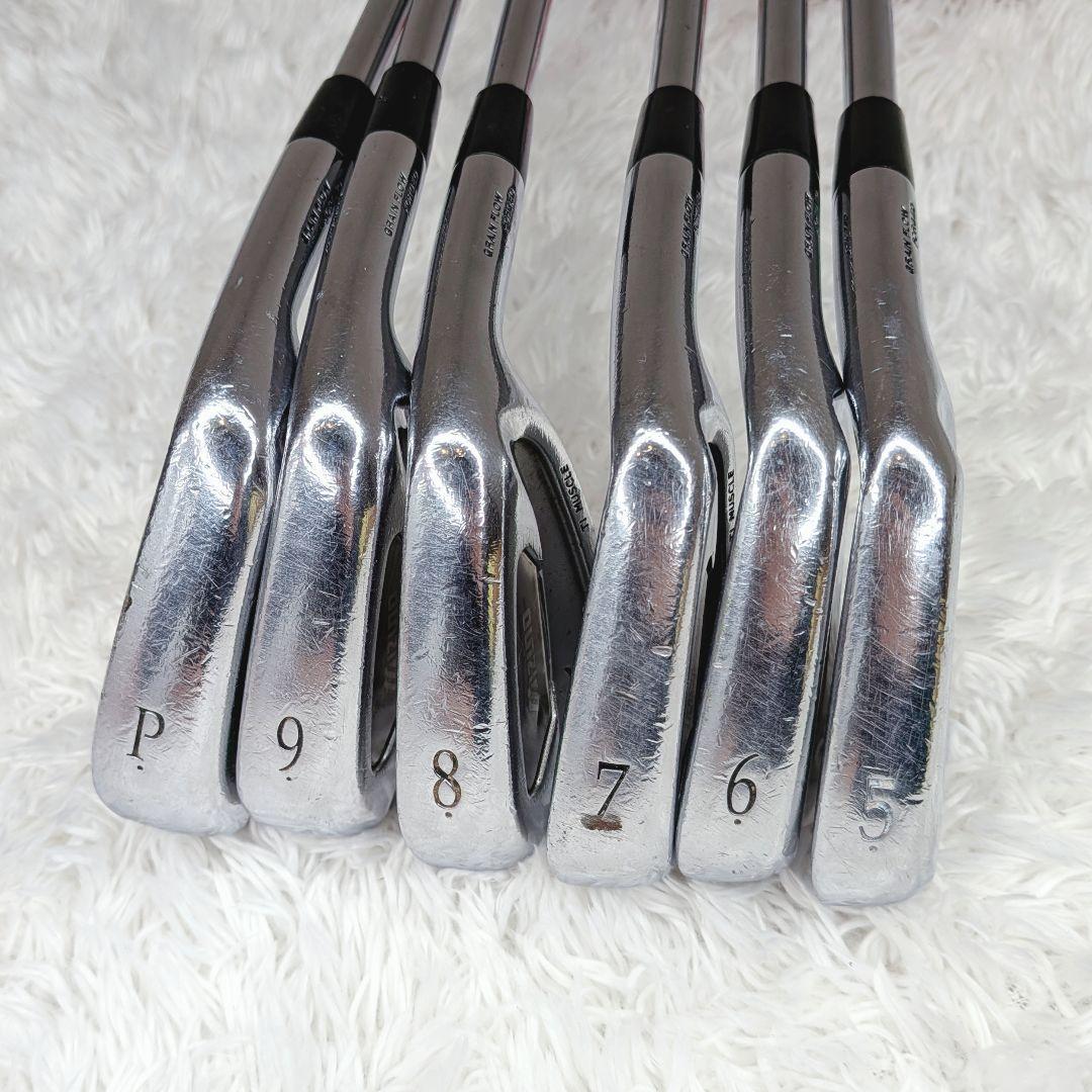 MIZUNO MP-59 アイアンセット 6本 TI MUSCLE GRAIN
