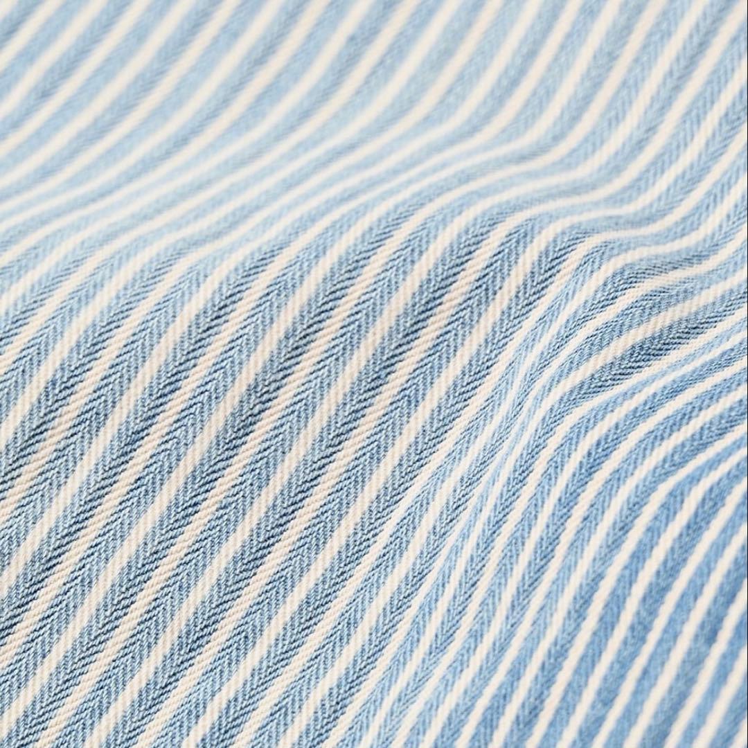 新品完売45Rライ麦デニムバチ姫ヒッコリー