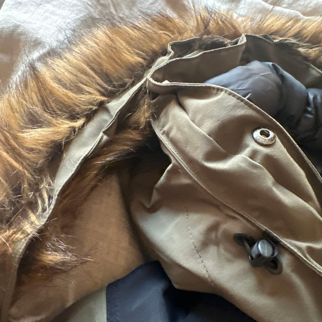 極美品 男性にも★THE NOTHE FACE ゴア ダウン レディース L