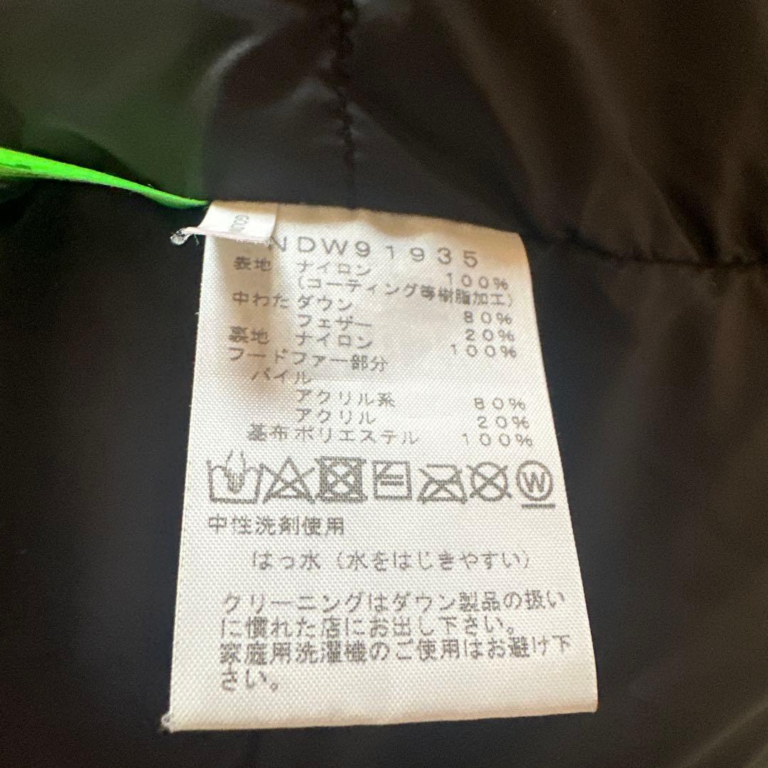 極美品 男性にも★THE NOTHE FACE ゴア ダウン レディース L