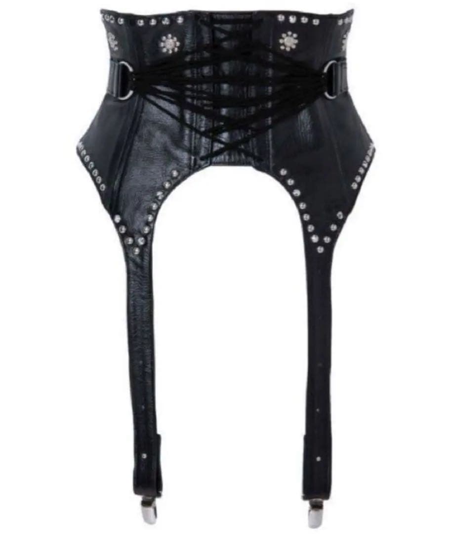 rurumu: レザー コルセット ベルト