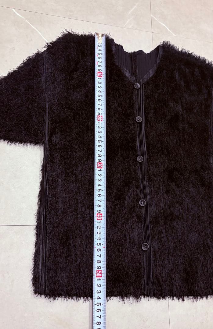 PLEATS PLEASEプリーツプリーズ イッセイミヤケ カーディガン 黒