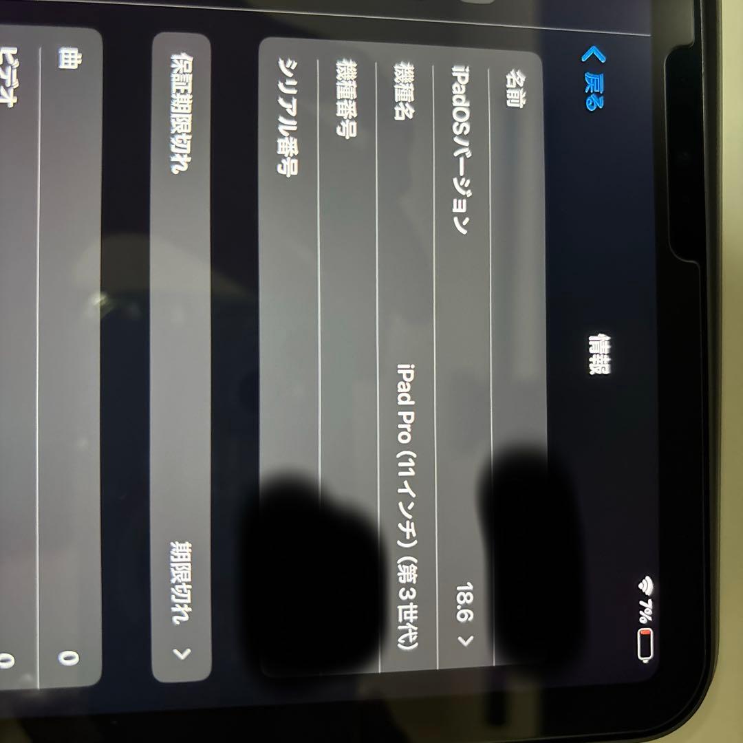 iPad Pro (第3世代) 11インチ WiFiモデル128GB ケース付