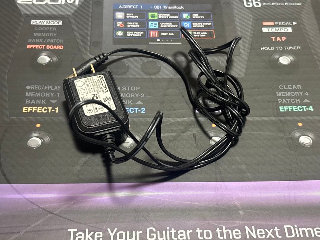 ZOOM G6 マルチエエフェクター