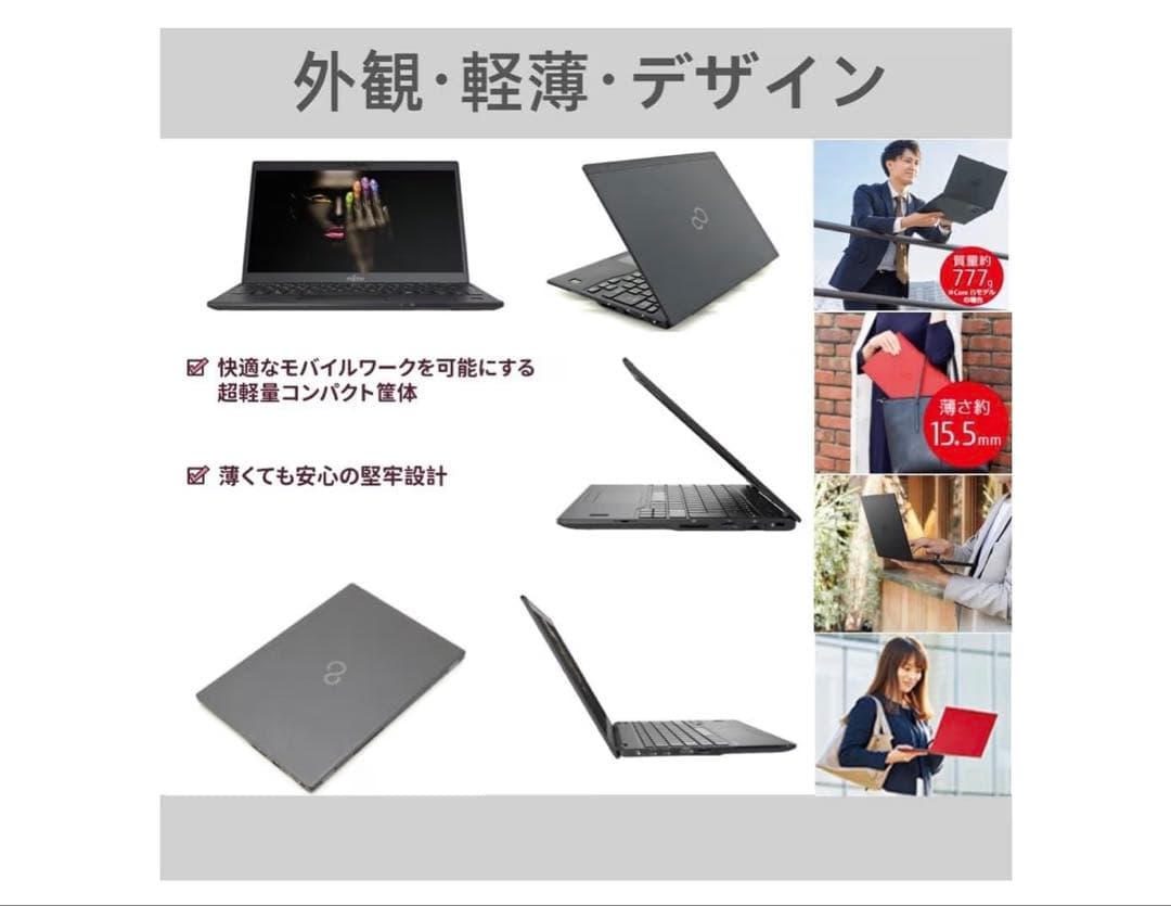 Fujitsu U9310 13.3型ノートPC