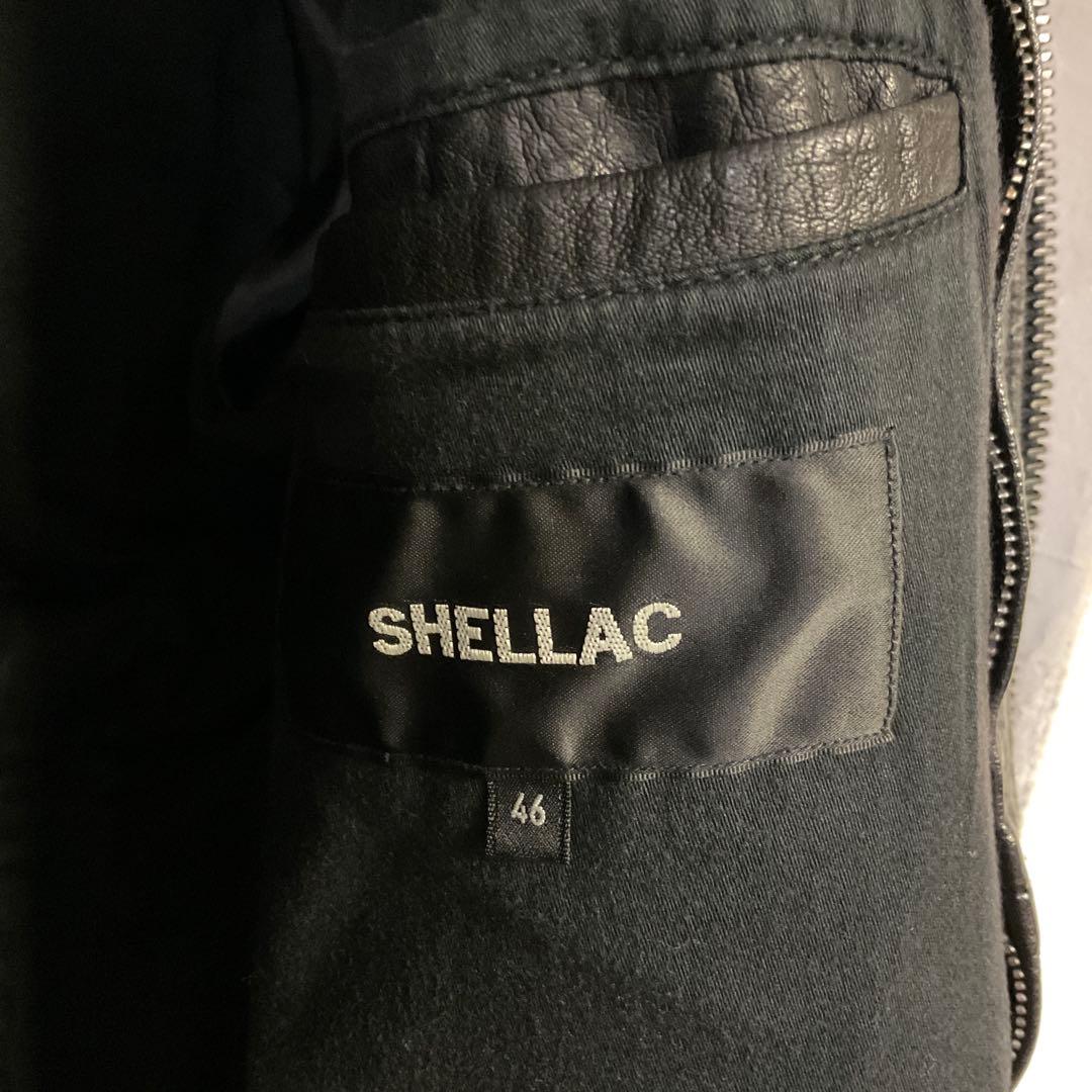 【希少美品】SHELLAC キッドバッファロー レザージャケット ダウンライナー
