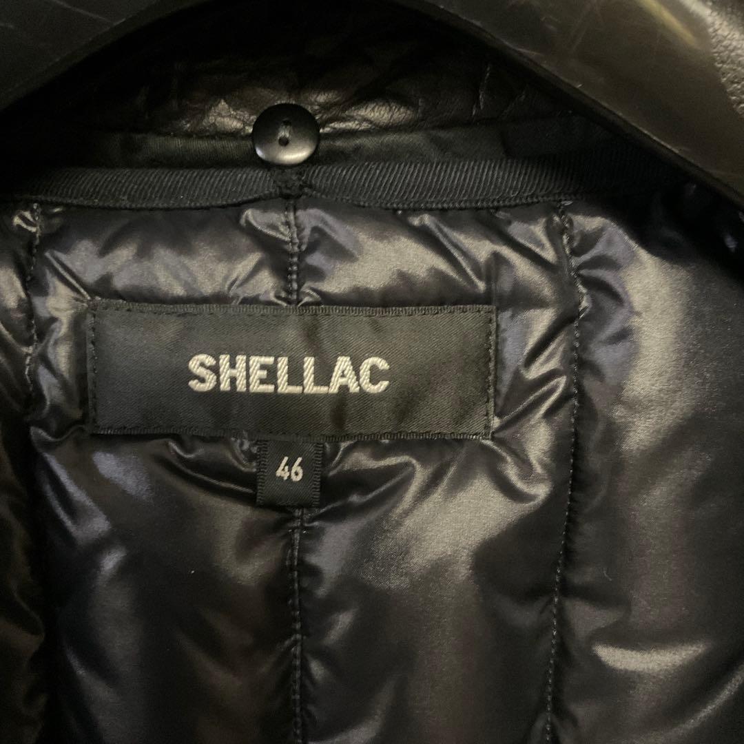 【希少美品】SHELLAC キッドバッファロー レザージャケット ダウンライナー