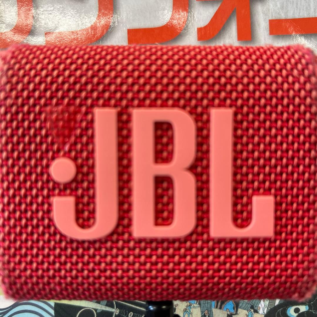 JBL GO3 ワイヤレススピーカー レッド