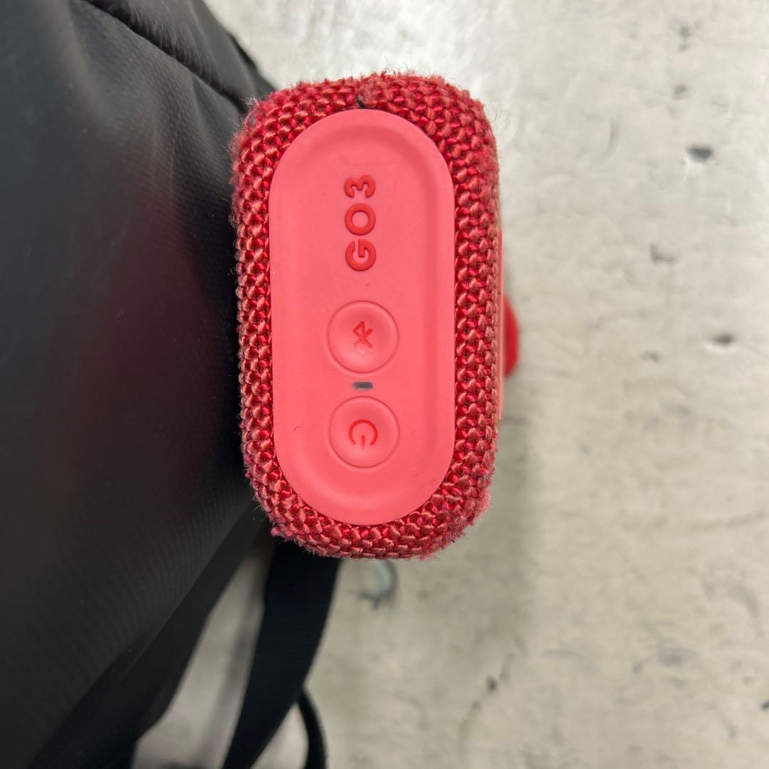 JBL GO3 ワイヤレススピーカー レッド