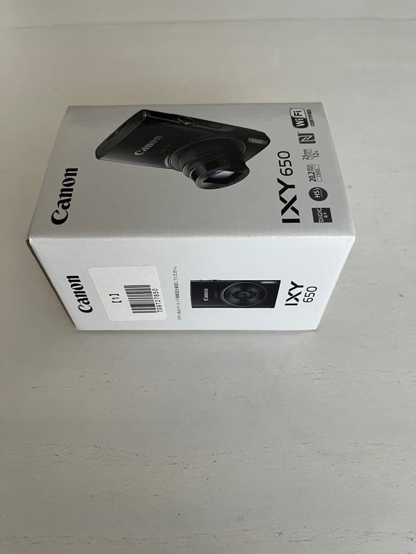 Canon IXY 650 ブラック　コンパクトデジタルカメラ