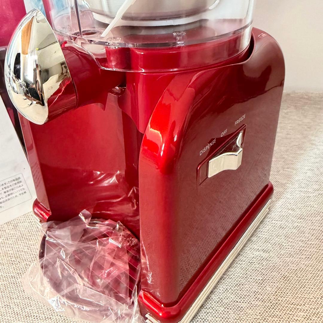 スラッシュドリンクメーカー　 レッド　DMK-826 シャーベット製造機