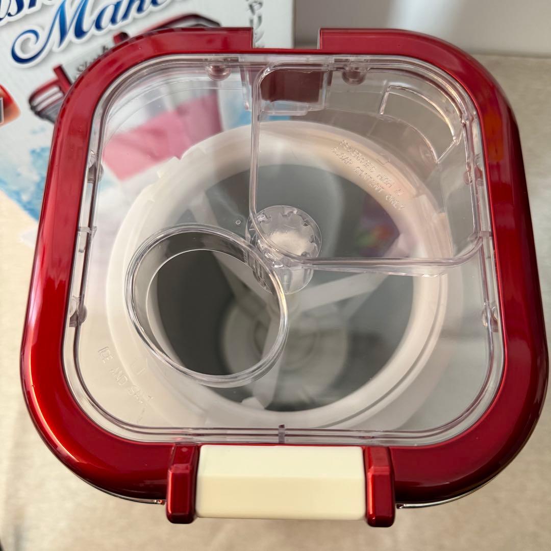 スラッシュドリンクメーカー　 レッド　DMK-826 シャーベット製造機