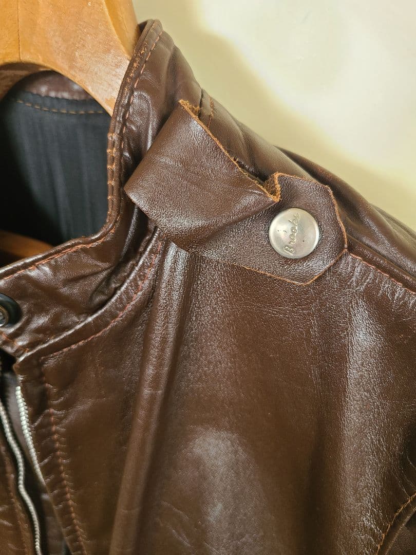 60s ヴィンテージ 希少サイズ Brooks ブルックス シングル ライダース