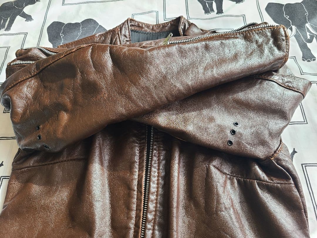 60s ヴィンテージ 希少サイズ Brooks ブルックス シングル ライダース