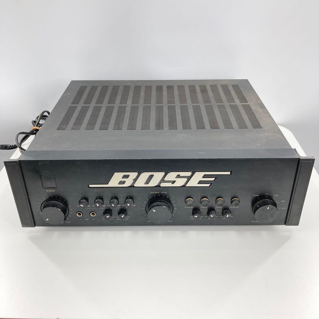 BOSE 4702-III パワーアンプ 音出しOK ガリ 説明書付き 現状品