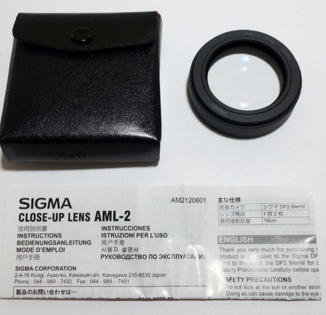 sigma dp2 Merrill【クローズアップレンズ＋予備バッテリー付】