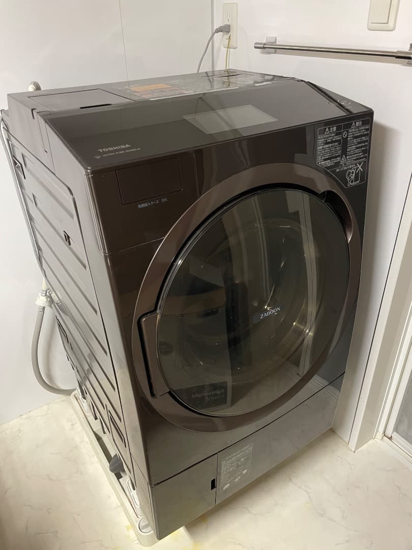 【値下げ】東芝 ドラム式洗濯乾燥機 TW-127X8L ZABOON 19年製