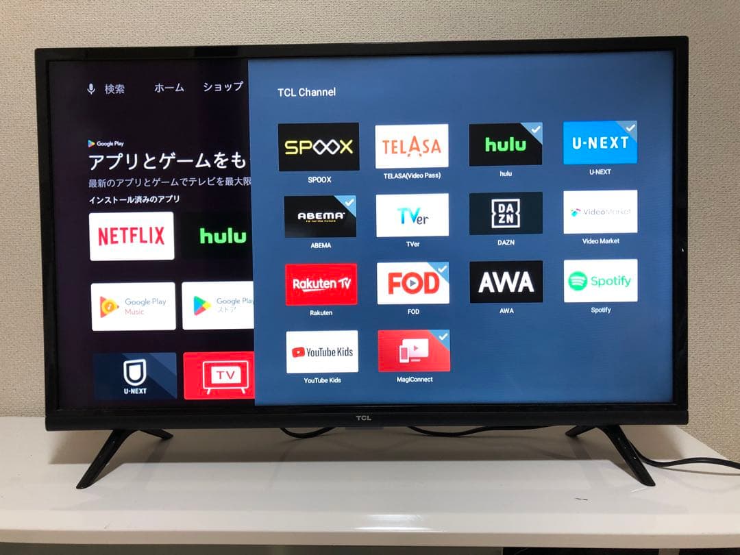 2021年製！TCL 32V型 液晶テレビ スマートテレビ 32S5200A