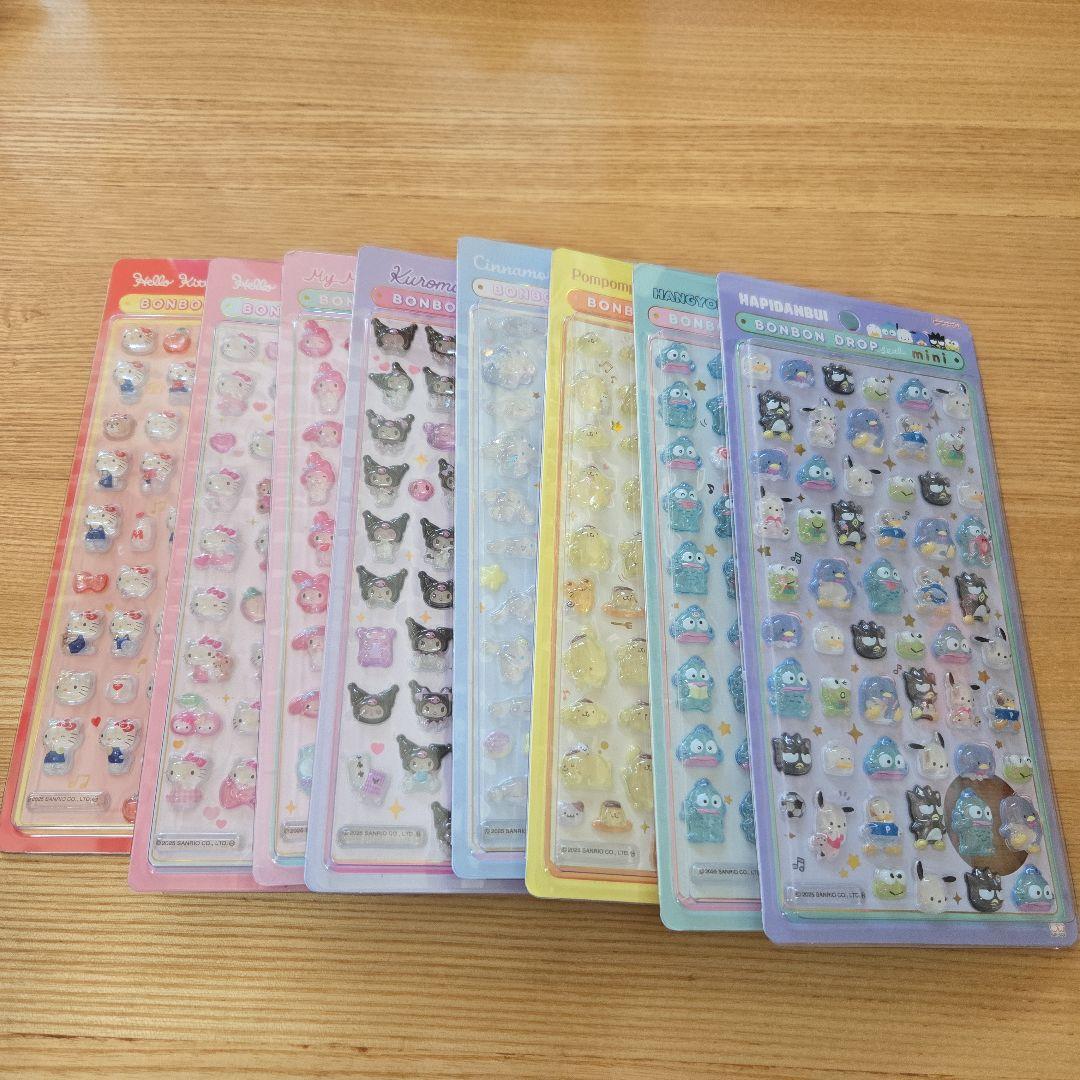 ボンボンドロップシール　サンリオMINI