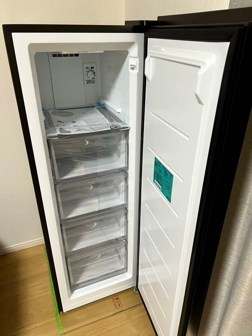 新品未使用　ハイアール 前開き式冷凍冷蔵庫 JF-UFS11A 自動霜取り