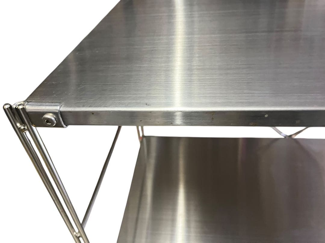 無印良品ステンレスユニットシェルフ棚セット