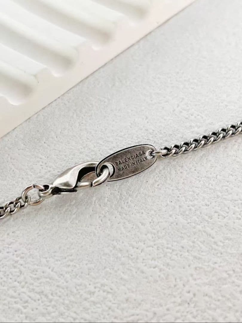 BALENCIAGA バレンシアガ チェーンネックレス 新品同様