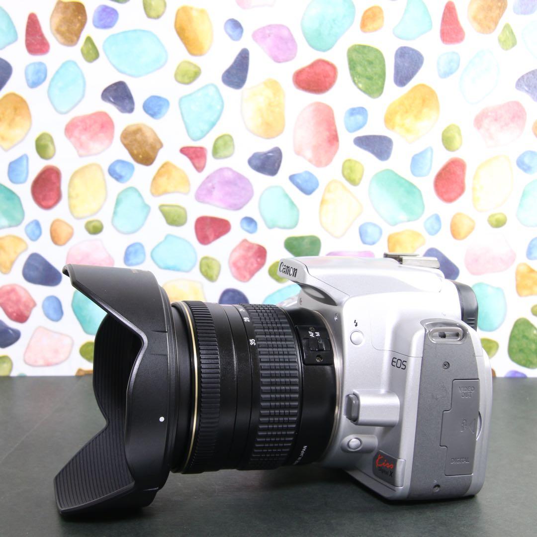 ♥︎◇高性能レンズ付き♪ Canon EOS KISS X