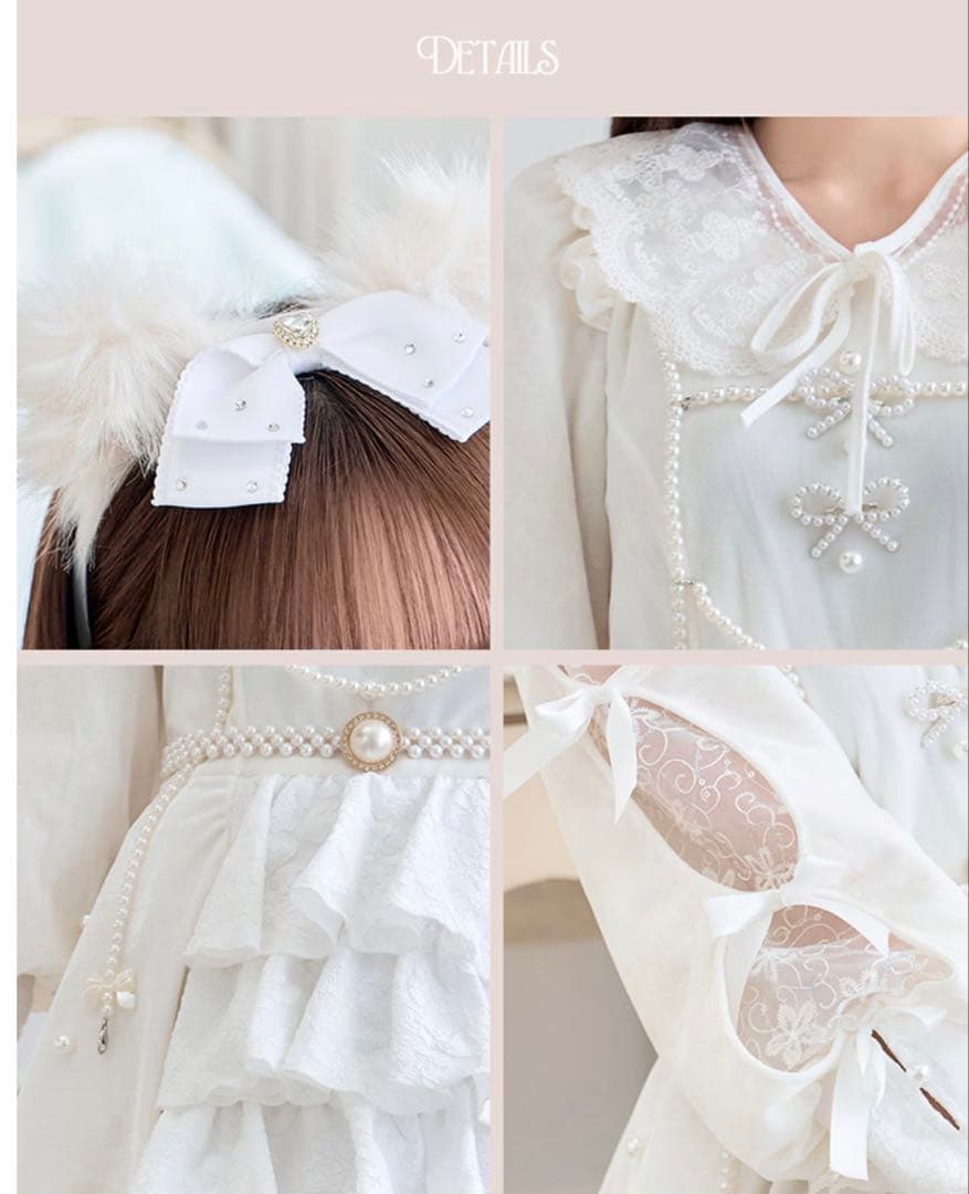 【藤咲凪着用】ピュアパールリリーキャット【Malymoon/マリームーン】