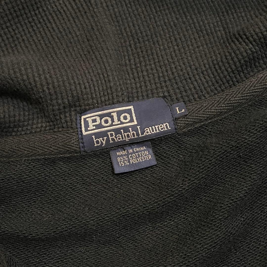 トップス Ralph Lauren 90s zip-up parker BLACK