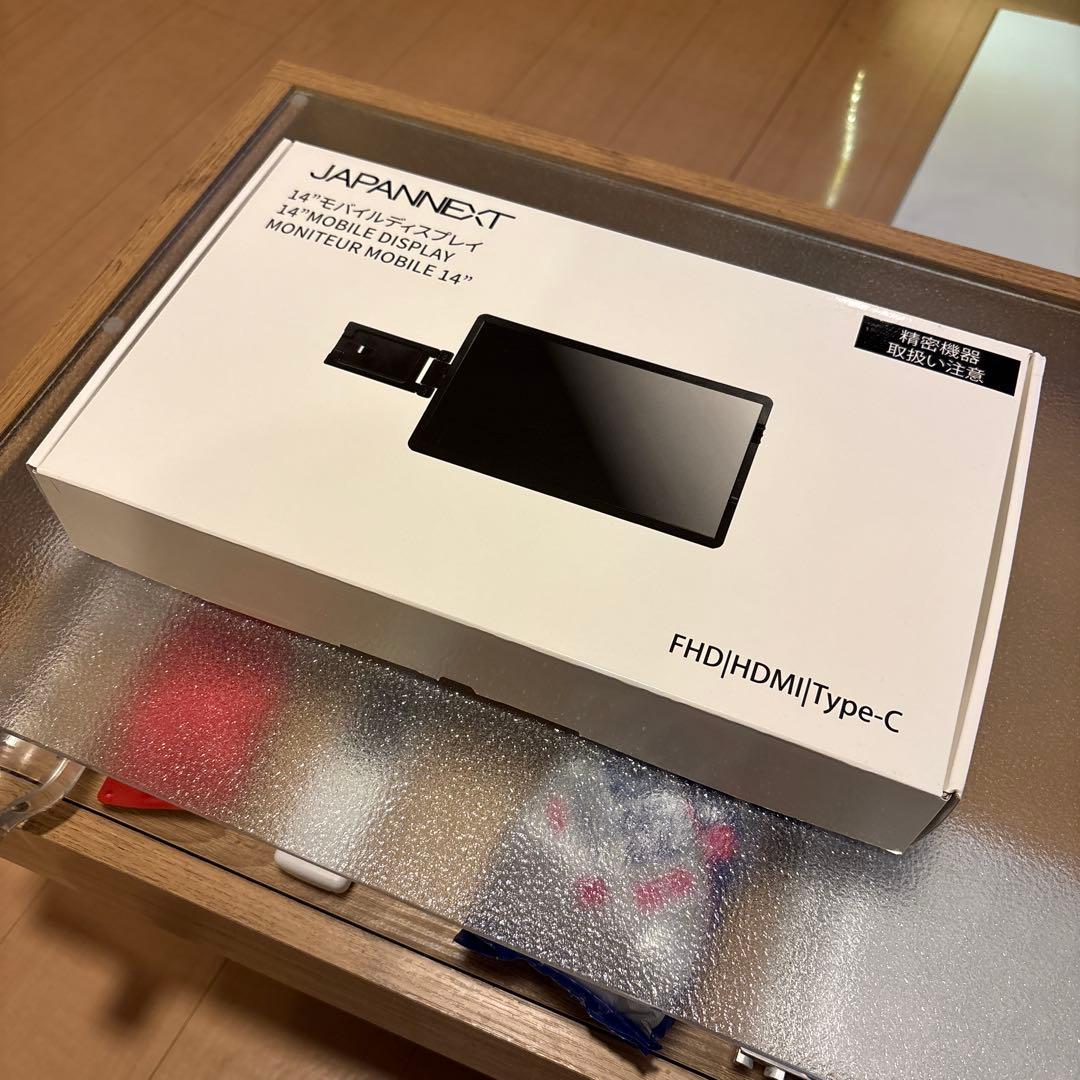 JAPANNEXT 14インチ モバイルモニタ JN-MDO-IPS140FHD