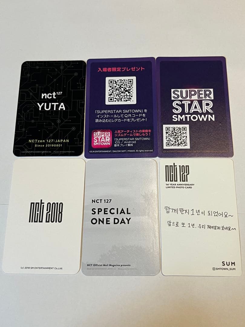 NCT127 ユタ ユウタ yuta トレカ