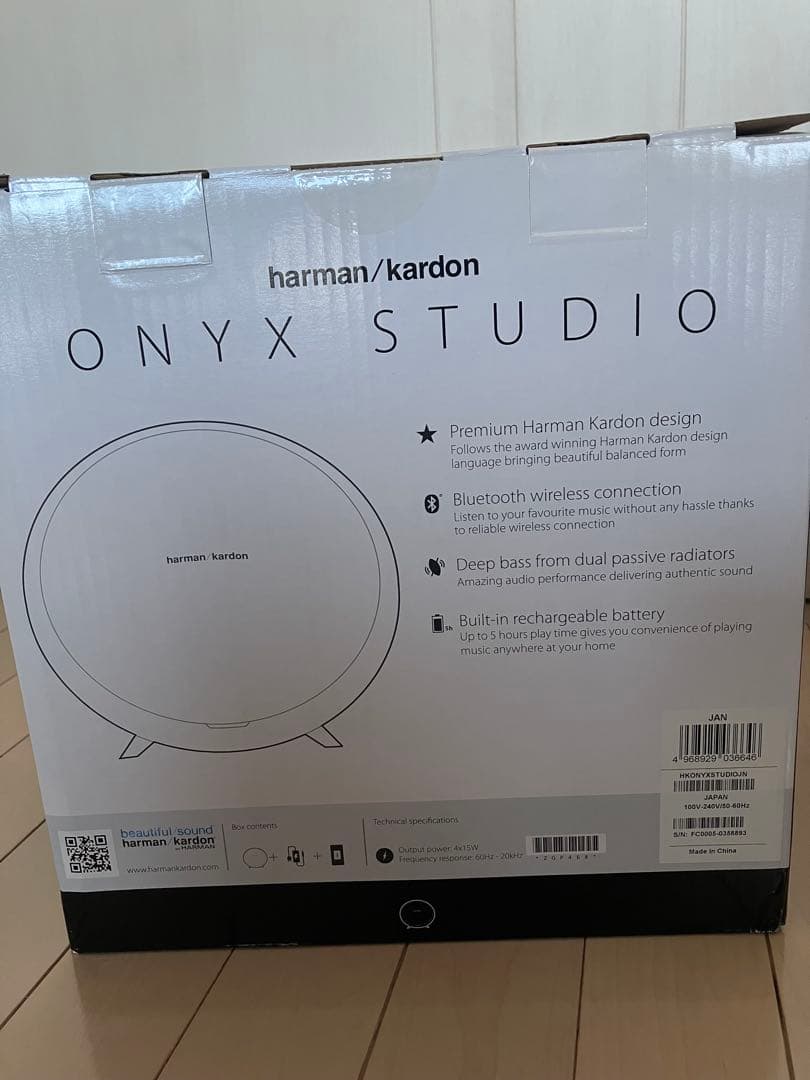 【新品】harman/kardon ONYX STUDIO ワイヤレススピーカー