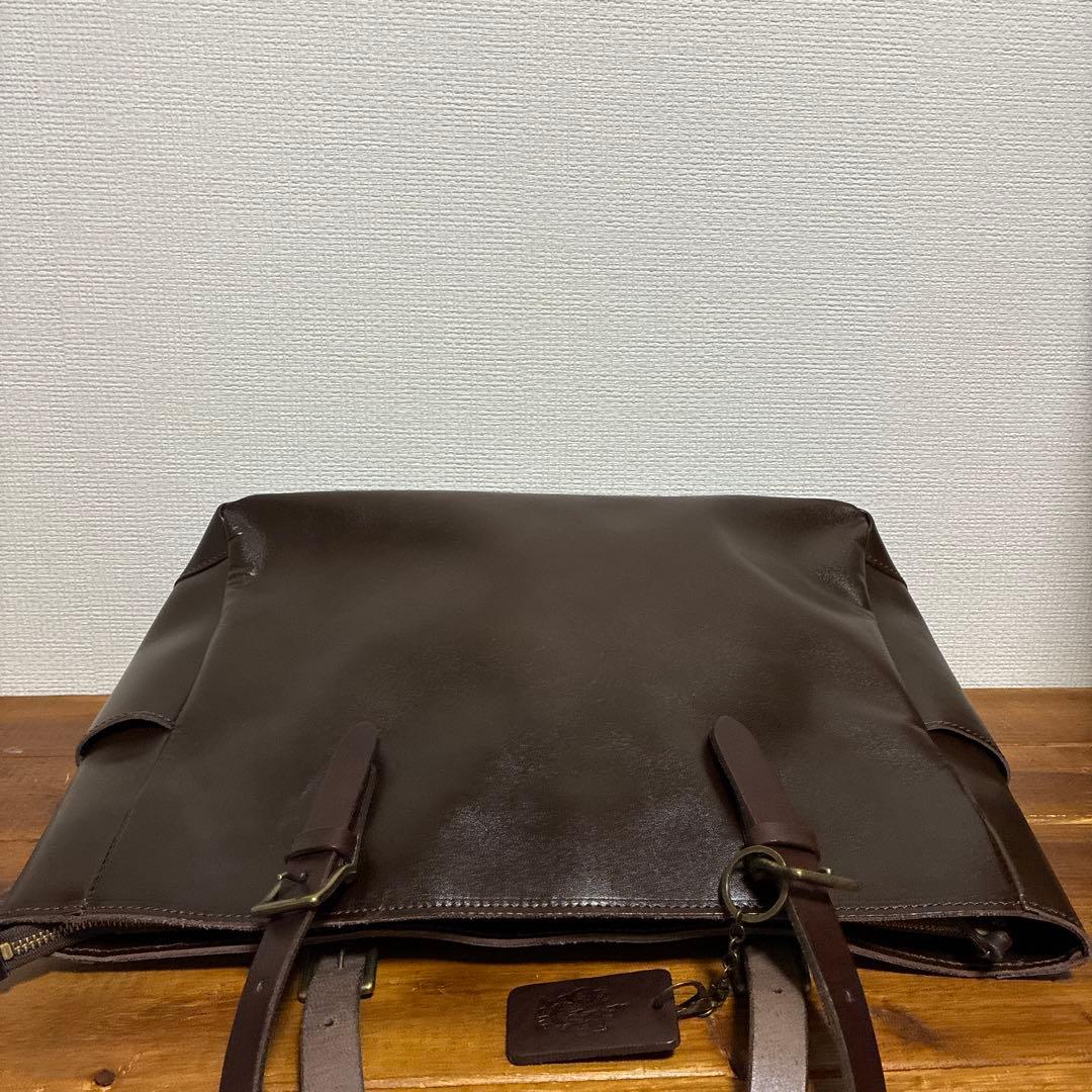 【美品】zeha ツェハ　本革　A4収納 肩掛け可　トートバッグ　ビジネスバッグ