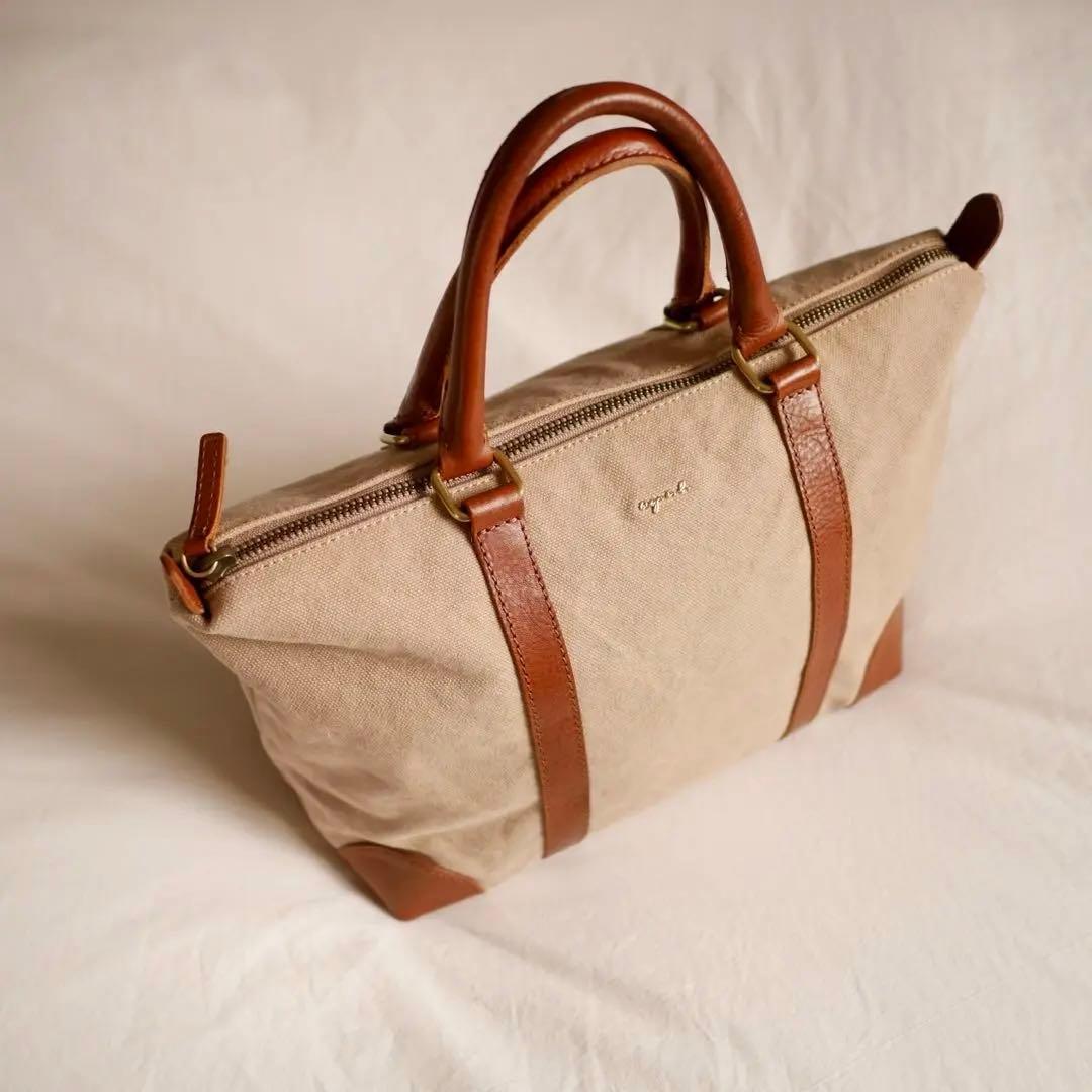 agnes b キャンバストートバッグ joe トート