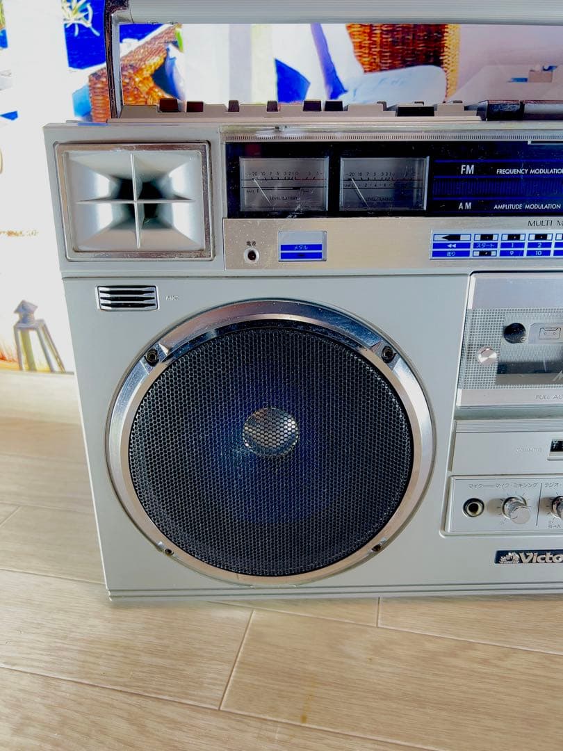 希少Victor ビクターRC-M70 ラジカセ動作品メンテナンス済み美品