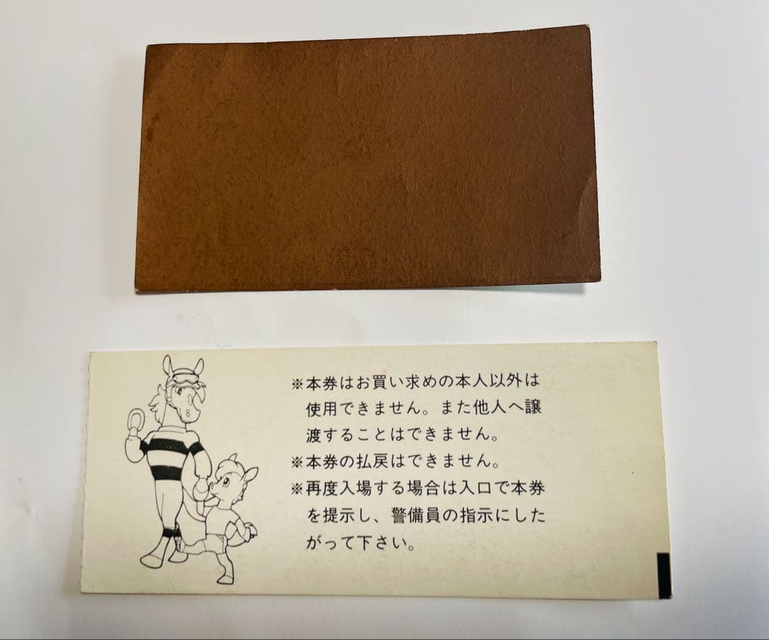 トウケイニセイラストラン　第21回桐花賞　単勝馬券　岩手競馬 観覧券セット