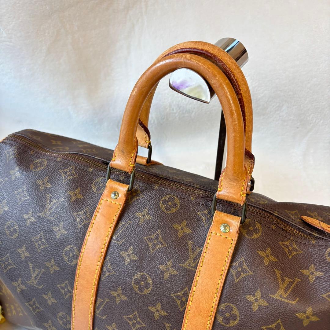【希少✨】ルイヴィトン　ボストンバッグ　キーポル45レザー　モノグラム